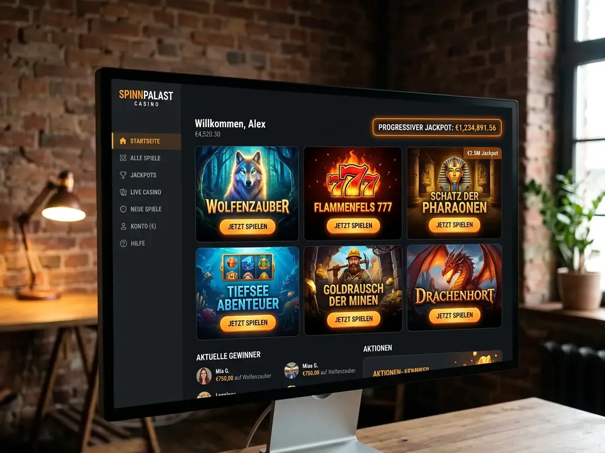 Lobby von Freshbet mit Slots, Live-Casino und Tischspielen